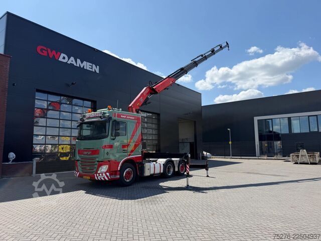 Crane truck DAF XF 460 6x2 Fassi F485RA Euro 6