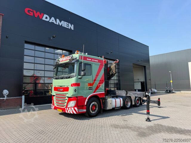Crane truck DAF XF 460 6x2 Fassi F485RA Euro 6