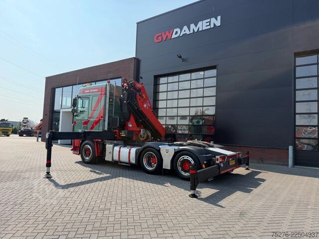 Crane truck DAF XF 460 6x2 Fassi F485RA Euro 6