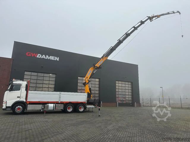 Crane truck Volvo FH 480 6x4 Effer 525/6S + Fly Jib 6S ,Winch Euro 5