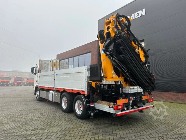Crane truck Volvo FH 480 6x4 Effer 525/6S + Fly Jib 6S ,Winch Euro 5