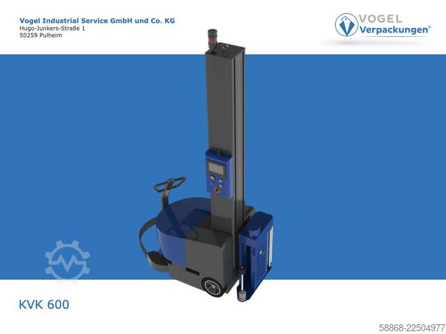 Stretch robot / mobile pallet wrapper  KVK 600