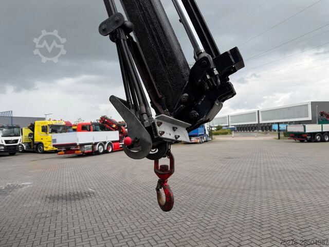 Crane truck Scania P370 XT 6x2 HMF 3220-K6+Fly jib FJ600-K3 Euro 6D