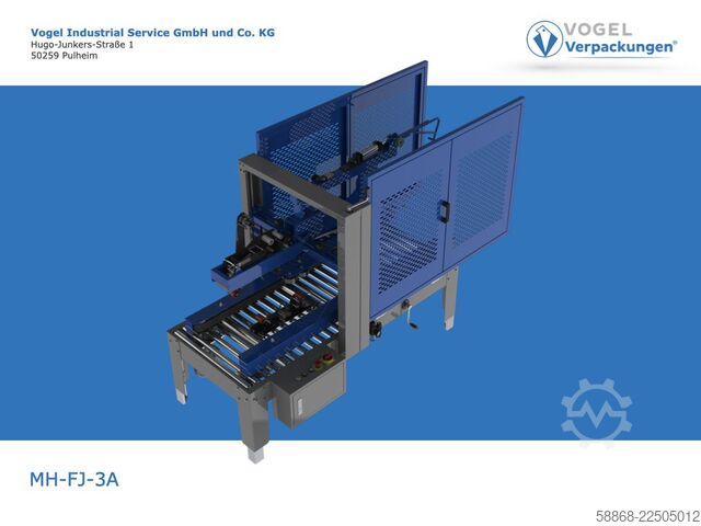 Carton sealing machine Kartonverschließmaschine MH-FJ-3A