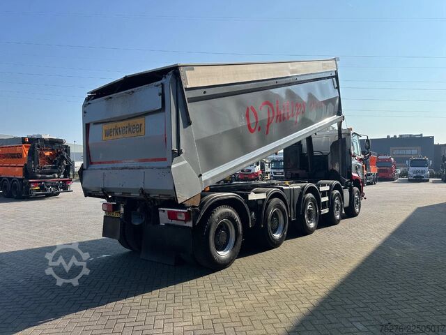 Tipper Ginaf X6 5250 CSE 10x4 Hyva kipper 28 m3 Euro 6
