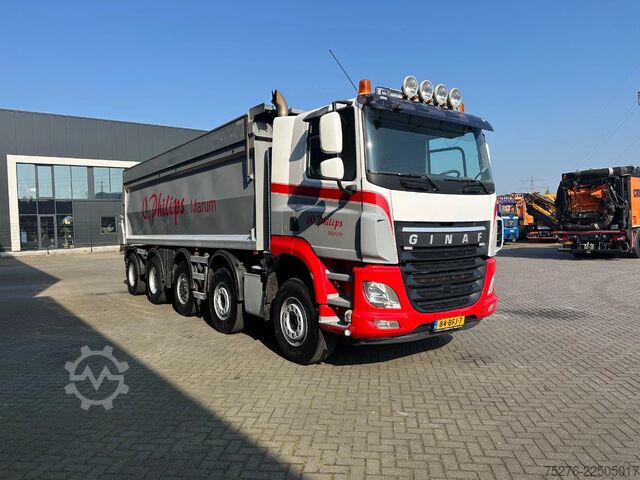 Tipper Ginaf X6 5250 CSE 10x4 Hyva kipper 28 m3 Euro 6