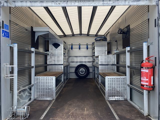 Transporter mit Pritsche & Plane MERCEDES-BENZ Sprinter 519 V6 MAXI *LBW+WERKSTATT+AHK* (1021)