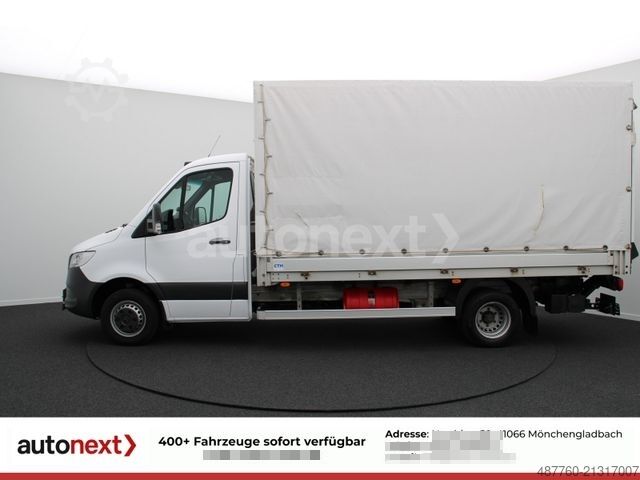 Pritschenwagen MERCEDES-BENZ Sprinter 519 V6 MAXI *LBW+WERKSTATT+AHK* (1021)