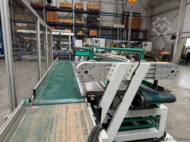 Förderanlage mit Rücklauf für WEINIG RGB TMC-3500