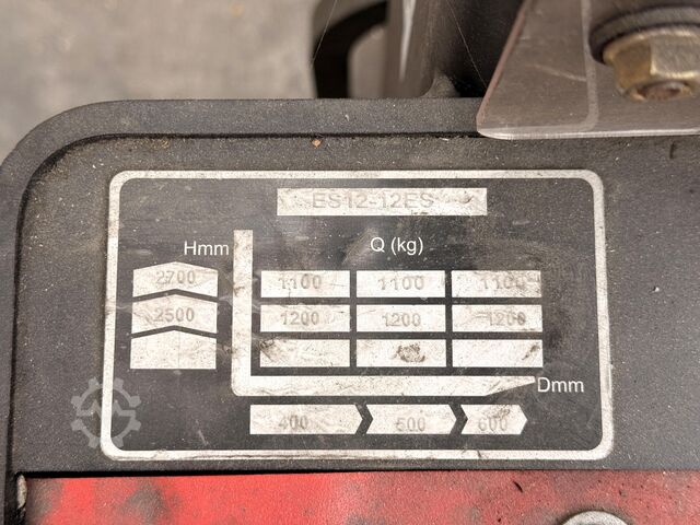 Electric pallet truck EP ES 12-12 ES