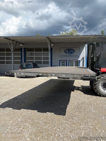 Wechselpritsche offen x Verzinkte Baustoff Plattform 7,82m