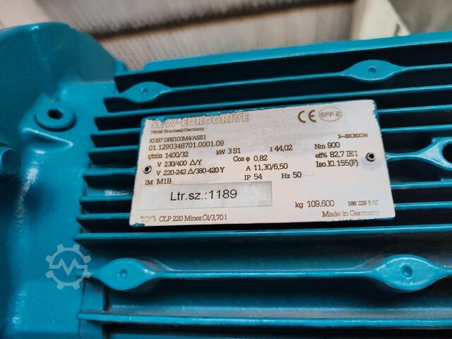 Magnetic belt,magnetic chip ejector NEUHÄUSER 2.224-3