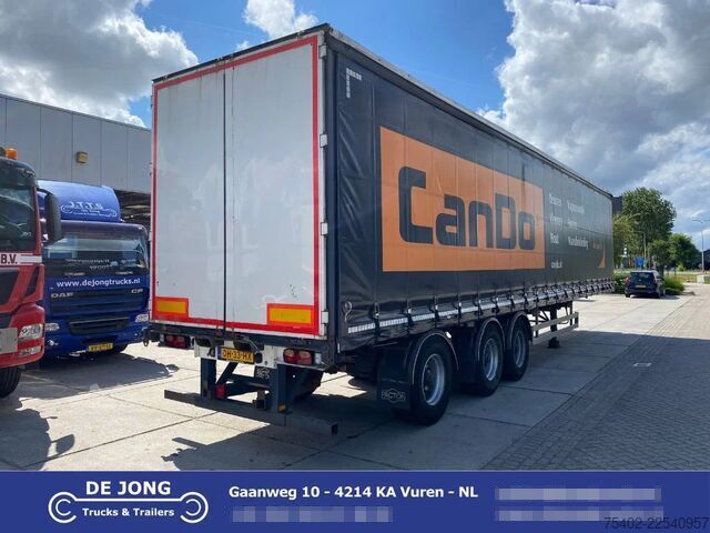 Curtain sided Pacton / Hard-Wood Floor / Steering Axle / 1x Lift Axl...