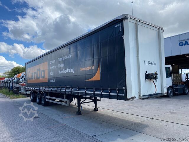 Curtain sided Pacton / Hard-Wood Floor / Steering Axle / 1x Lift Axl...