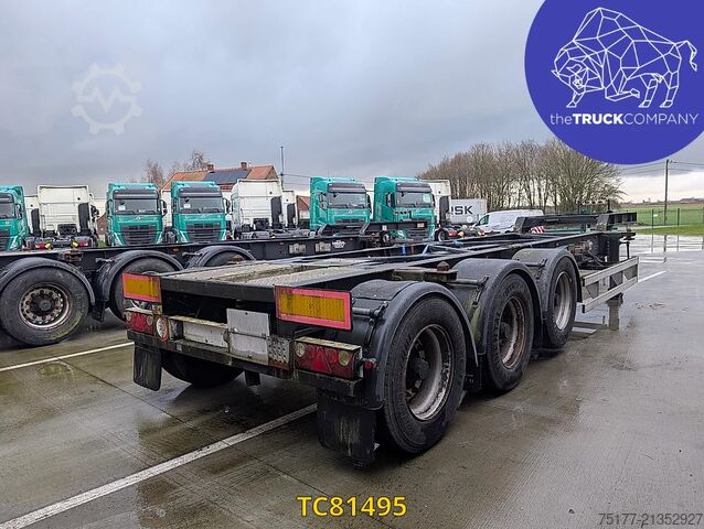 Container transportation Turbos Hoet Tank chassis Gooseneck