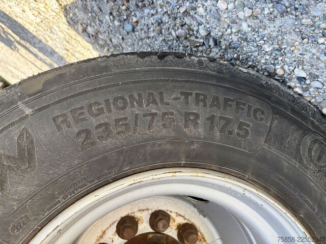 Anhänger-Wechselfahrgestell SOMMER Jumbo Lafette Verzinkt 235/75R17,5