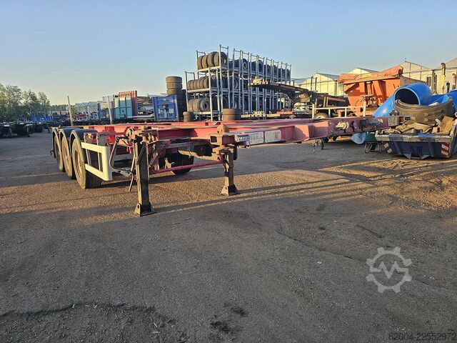 Transport von Containern BURG BPO 12-27 CCXGX-00/   FOOT/BPW DRUM/APK 13...