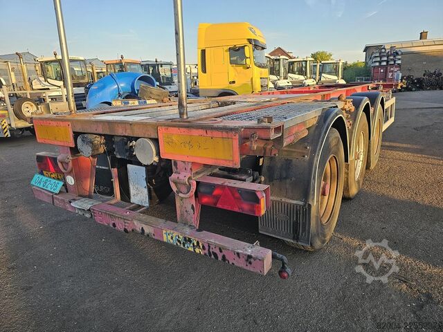 Transport von Containern BURG BPO 12-27 CCXGX-00/   FOOT/BPW DRUM/APK 13...