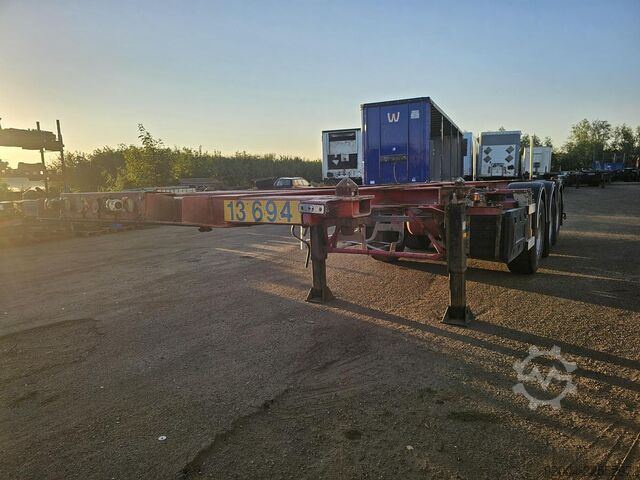 Transport von Containern BURG BPO 12-27 CCXGX-00/   FOOT/BPW DRUM/APK 13...