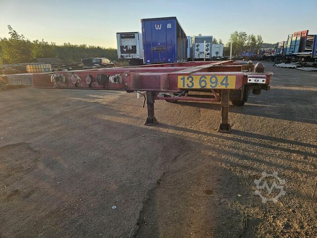 Container transport BURG BPO 12-27 CCXGX-00/   FOOT/BPW DRUM/APK 13...