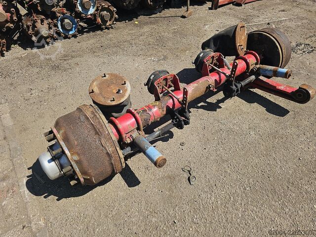 Achse SAF TRAILER AXLE DRUM SINGLE TIRE.