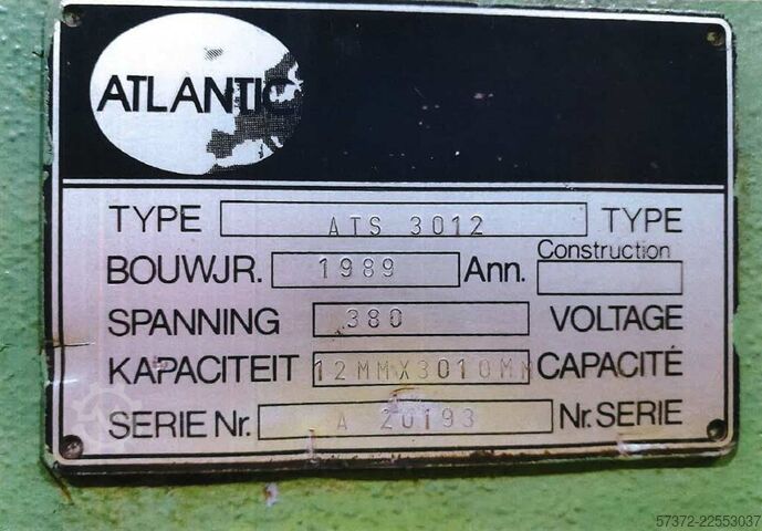 Tafelschere Atlantic ATS 3012