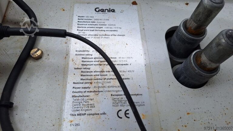 Scissor lift Genie GS-1932