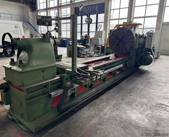 Leit- und Zugspindeldrehmaschine WMW-NILES DLZ 1200