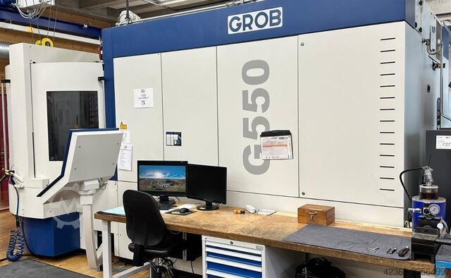 Bearbeitungszentrum - Universal GROB-WERKE G 550 6-axis (5 Axis &U-axis Komet)    268