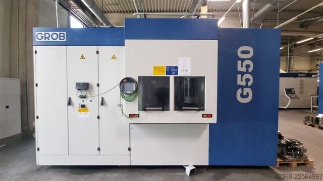 Bearbeitungszentrum - Universal GROB-WERKE G 550 6-axis (5 Axis &U-axis Komet)    268