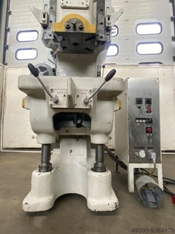 Single-column eccentric press with UVV, eccentric punching machine, C-frame press WEINGARTEN EV 63