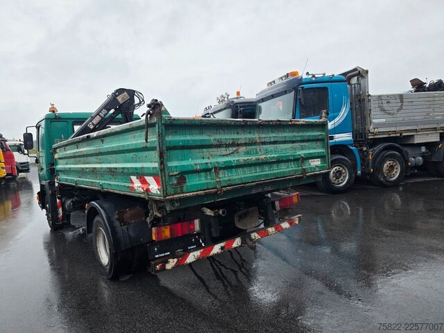 Tipper van MAN 8.174 / E3 / Kipper Kran Greifer / 2X AHK