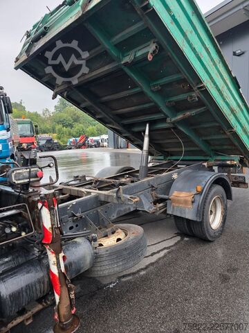 Tipper van MAN 8.174 / E3 / Kipper Kran Greifer / 2X AHK