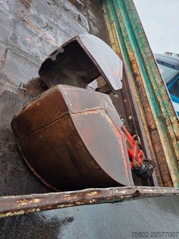 Tipper van MAN 8.174 / E3 / Kipper Kran Greifer / 2X AHK