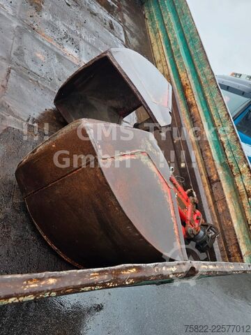 Dreiseitenkipper MAN 8.174 / E3 / Kipper Kran Greifer / 2X AHK