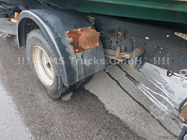 Dreiseitenkipper MAN 8.174 / E3 / Kipper Kran Greifer / 2X AHK