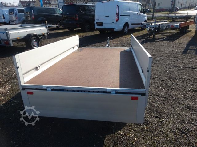 Car trailer UNSINN FZ-TECHNIK UT 2512-7- 13 offner Kasten 100 KMH