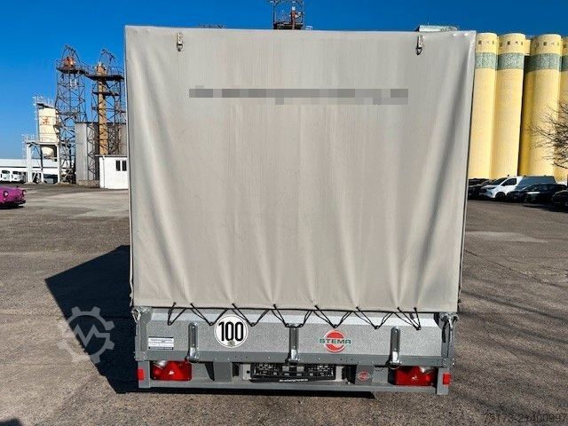 Open trailer with tarp STEMA SySTEMA ST 27-30-18.2 Pritsche Plane 100KMH 2700