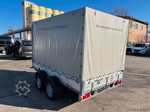 Open trailer with tarp STEMA SySTEMA ST 27-30-18.2 Pritsche Plane 100KMH 2700