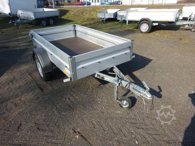 Car trailer STEMA FT 7.5-20- 10.1 offner Kasten 100 Kmh
