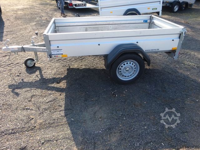 Car trailer STEMA FT 7.5-20- 10.1 offner Kasten 100 Kmh