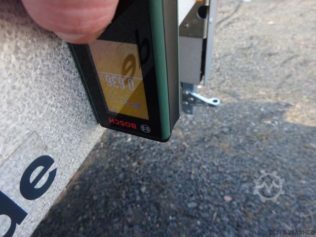 Car trailer STEMA FT 7.5-20- 10.1 offner Kasten 100 Kmh