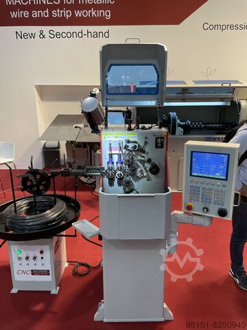 Cam-driven spring forming machine JD 516