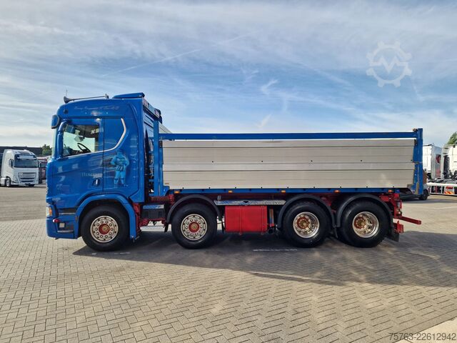3-sided tipper Scania R580 V8 NGS Highline 8x4*4 - 3 way Tipper - Ret...