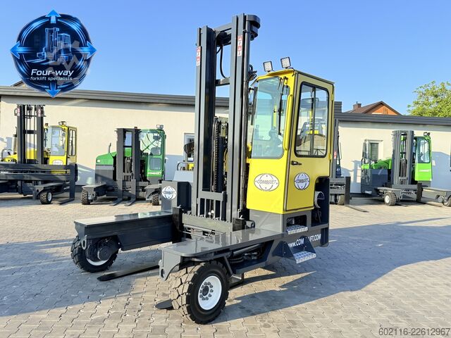 4-way forklift Combilift C5000XL GAS TRIPLEX 6920 FREE-LIFT CABIN