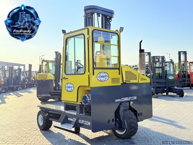 4-way forklift Combilift C5000XL GAS TRIPLEX 6920 FREE-LIFT CABIN