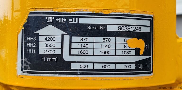Pallet Stackers Jungheinrich EJC216 / new paint