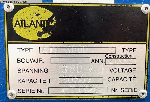 Tafelschere - hydraulisch ATLANTIC ATS 3000