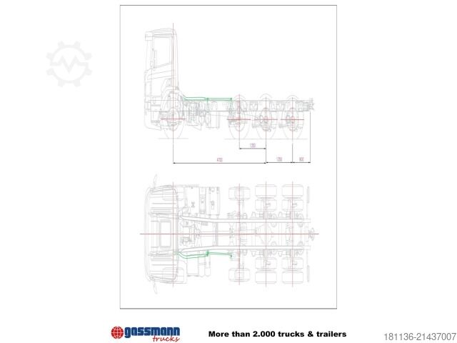 Roll-off tipper truck  T20-47-S Abrollanlage