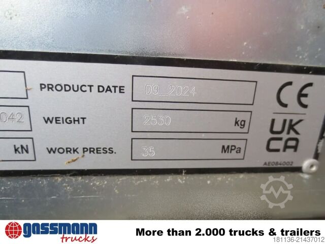 Roll-off tipper truck  T20-60-S Abrollanlage